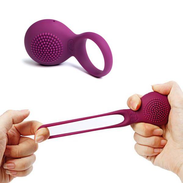 Anillo Vibrador para el pene Tyler Svakom Morado - Image 4