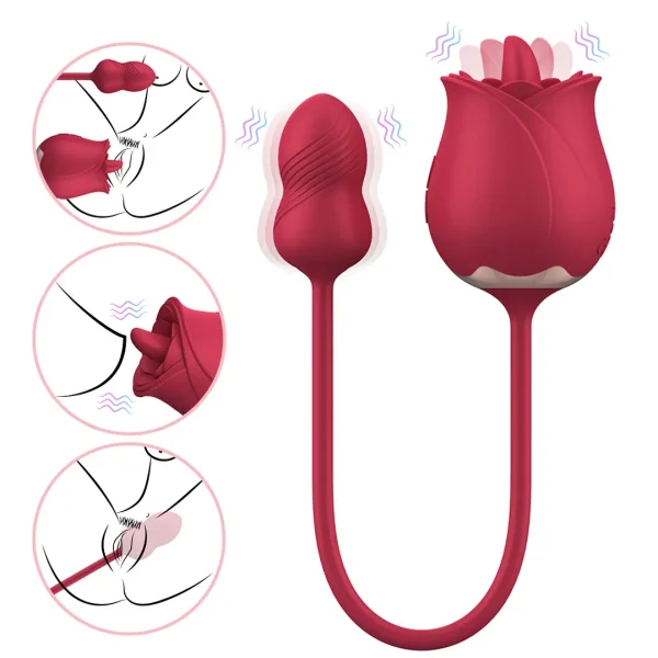 Vibrador modelo Rosa Poderosa - Image 2