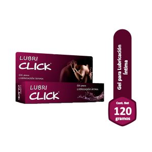 Gel Lubricante Íntimo Lubri Click en Tubo de 120Gr