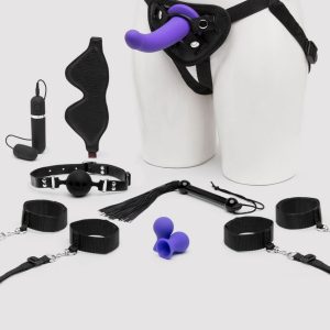 Kit de Arnés y Bondage de 10 Piezas