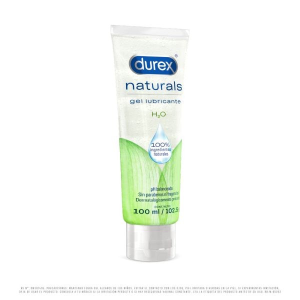 Durex Naturals de 100ml – Lubricación suave